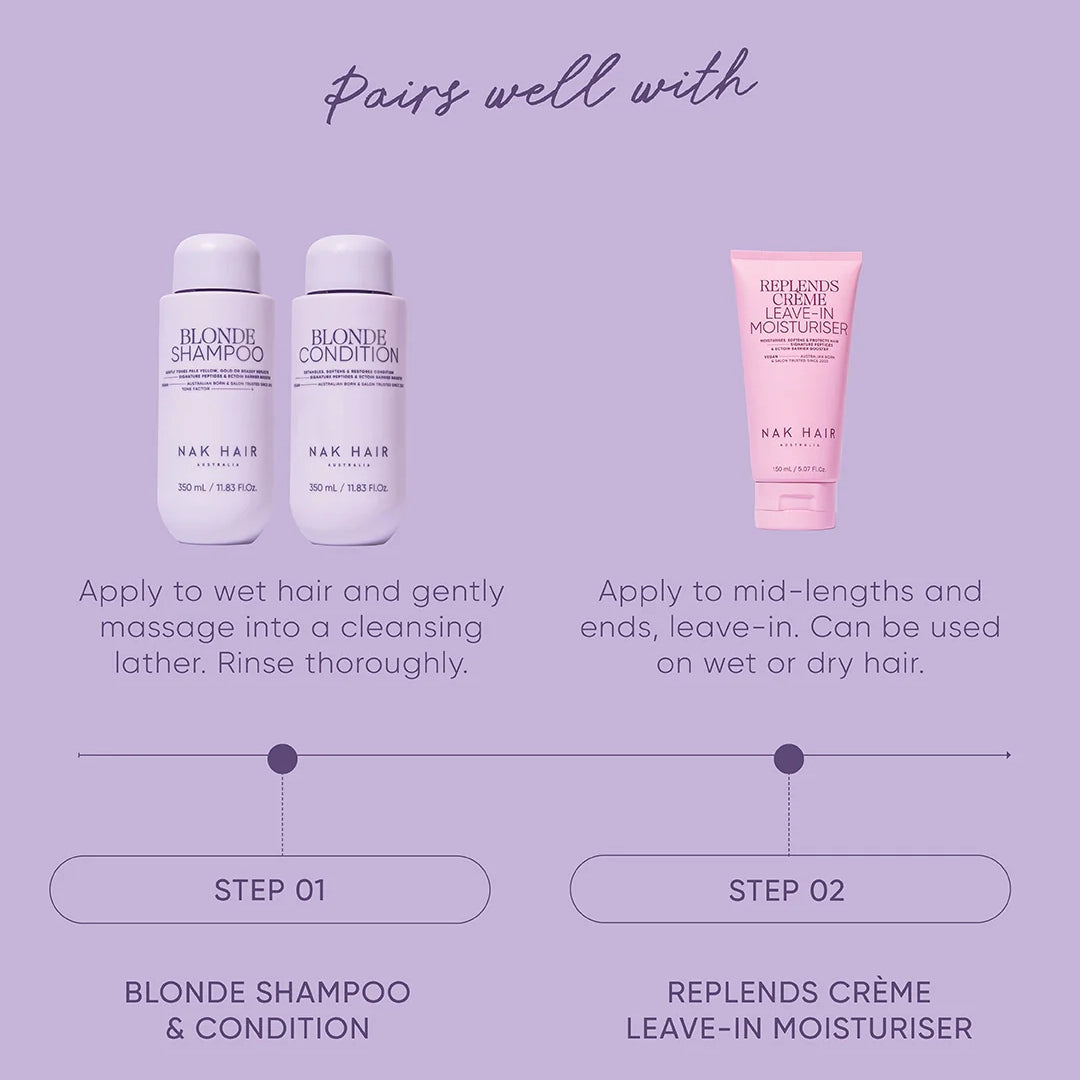 NAK Blonde Conditioner 350ml