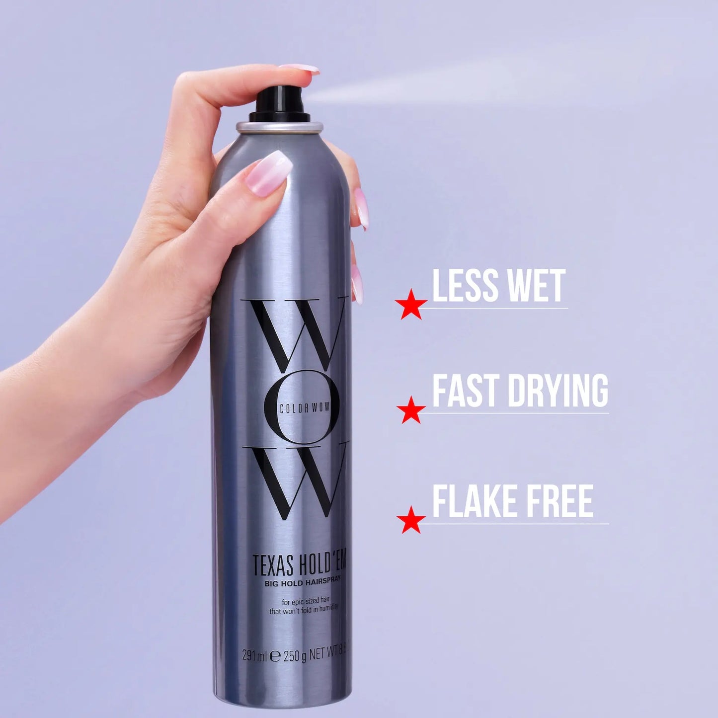 Color Wow Texas Hold ‘Em Big Hold Hairspray 295ml