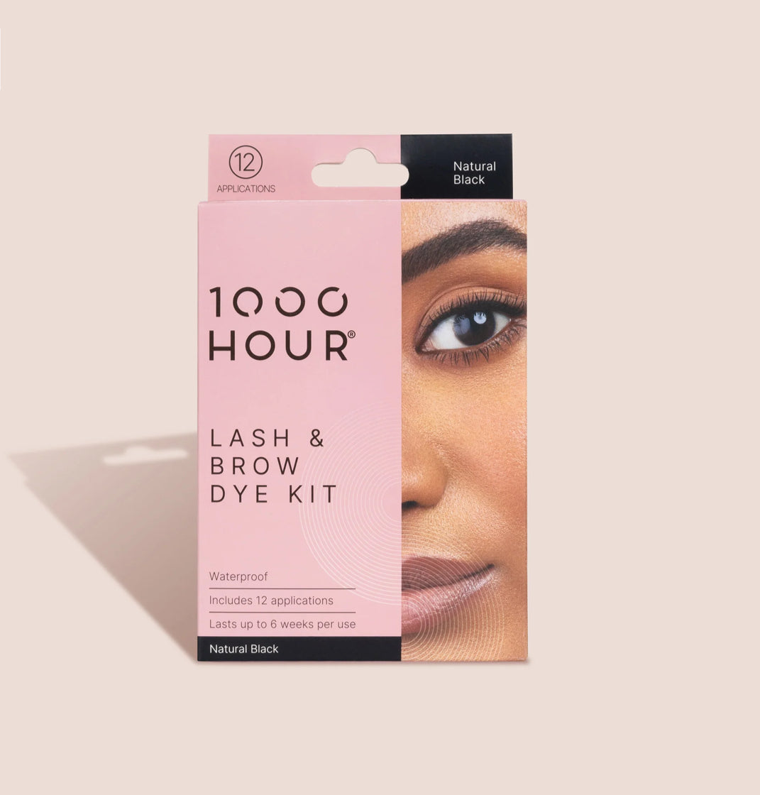 1000 HOUR Lash & Brow Dye Kit NATURAL BLACK — 1000HOUR product image