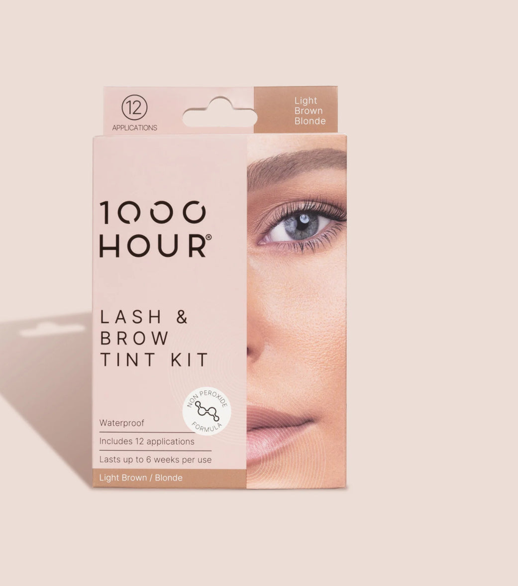 1000 HOUR® Lash & Brow Tint Kit – Light Brown / Blonde — 1000HOUR product image