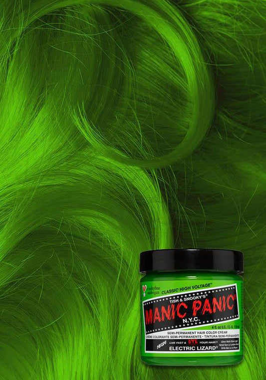 Manic Panic Electric Lizard 118ml High Voltage Classic Cream Formula Hair Color