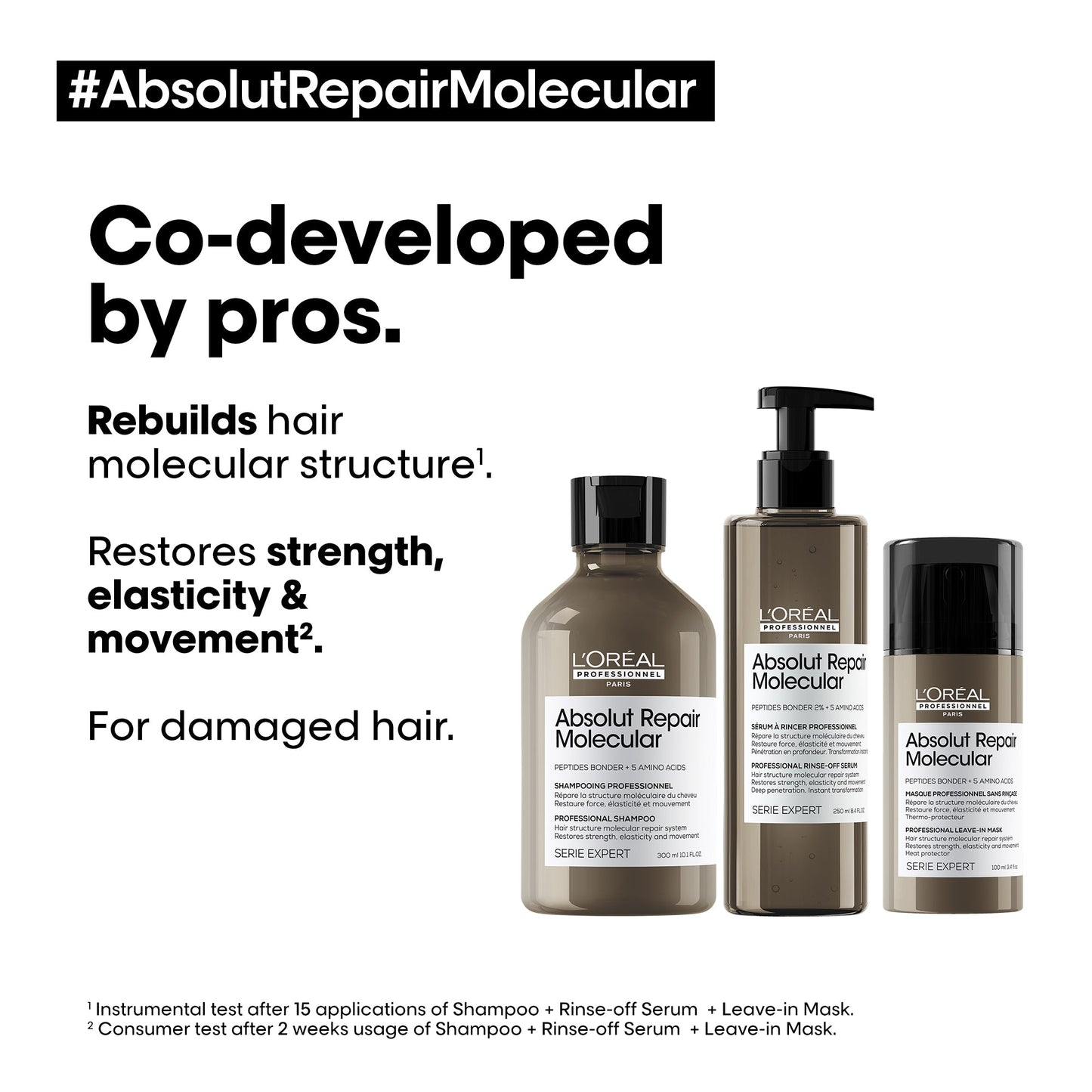 L'Oréal Professionnel Absolut Repair Molecular Leave-in Mask 100ml