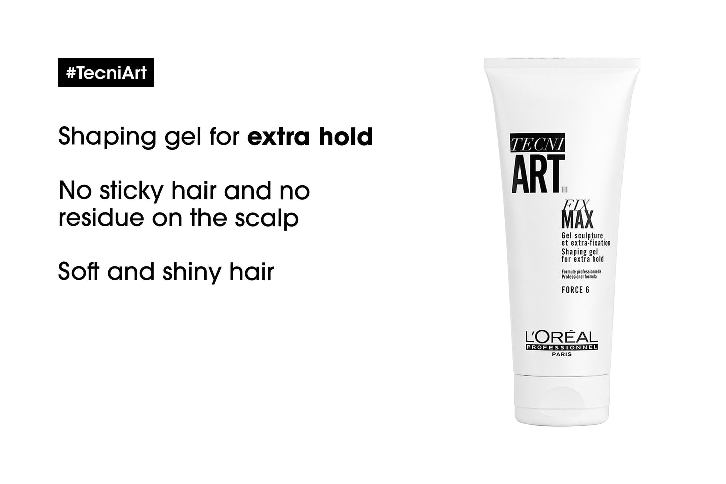 L'Oréal Professionnel Tecni.ART Fix Max Shaping Gel for Extra Hold 200ml