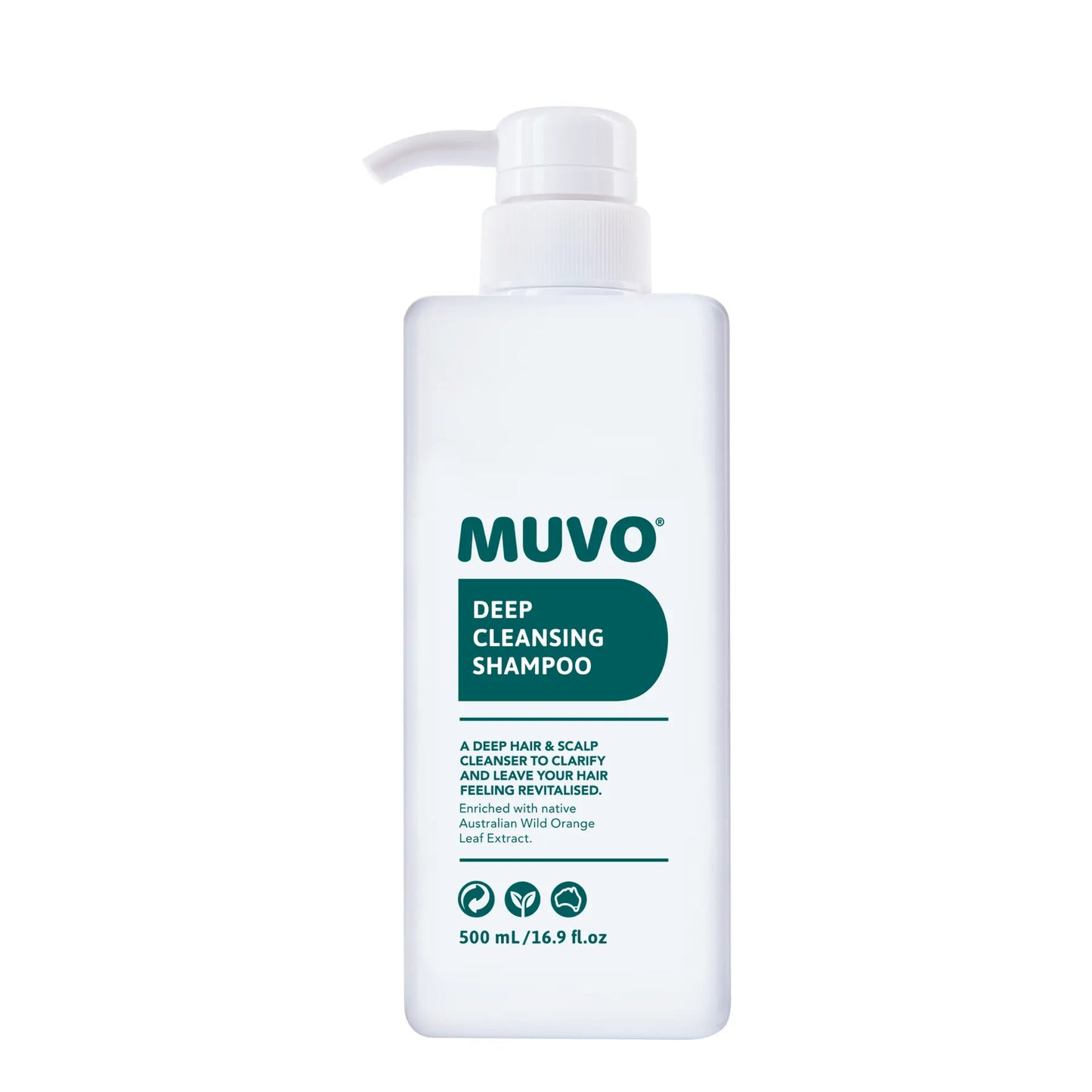 MUVO Deep Cleansing Shampoo 500ml