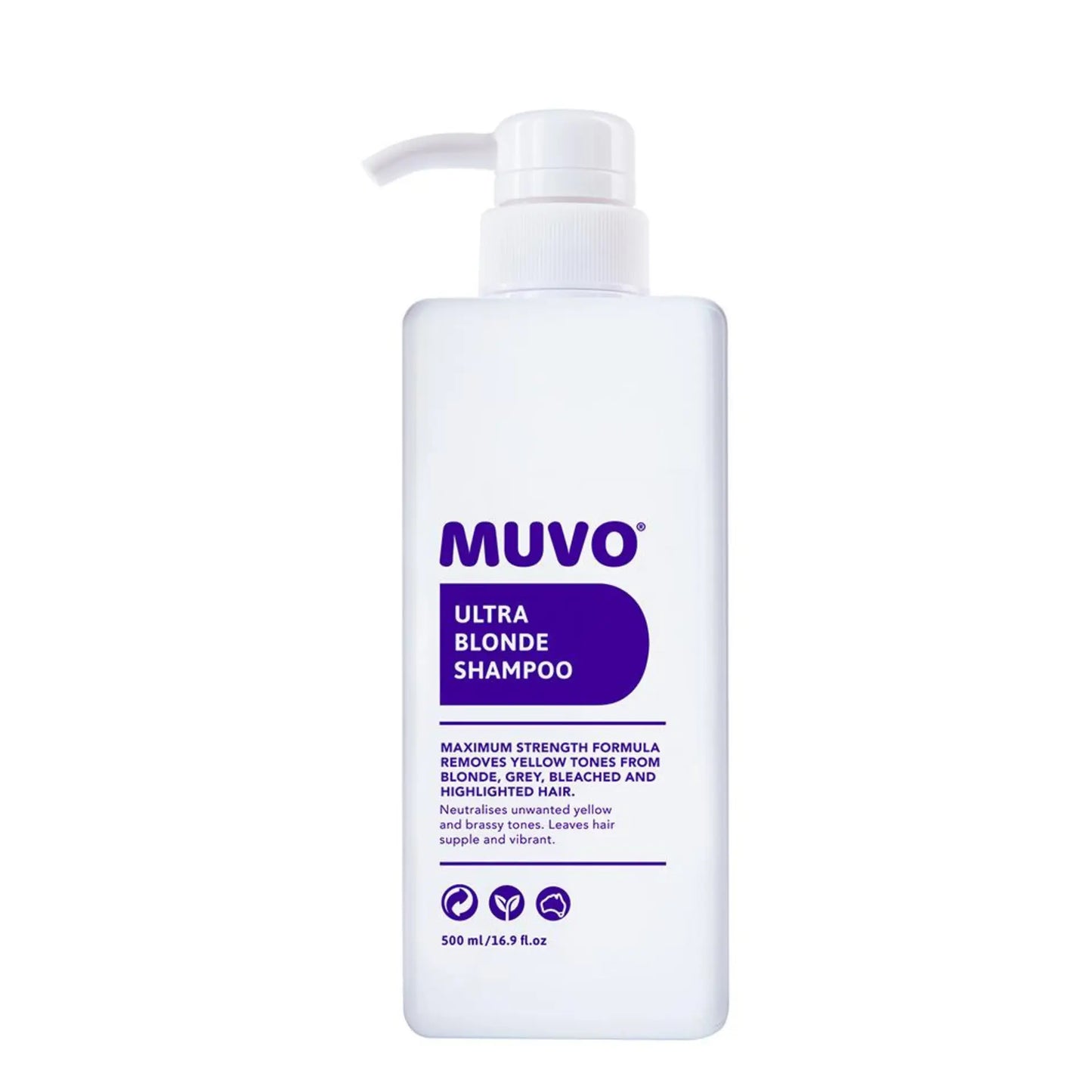 MUVO Ultra Blonde Shampoo 500ml — Muvo