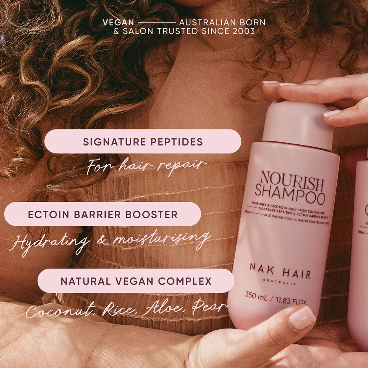 NAK Nourish Shampoo 350ml