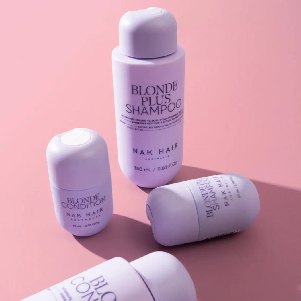 NAK Blonde Plus Vegan Shampoo 350ml