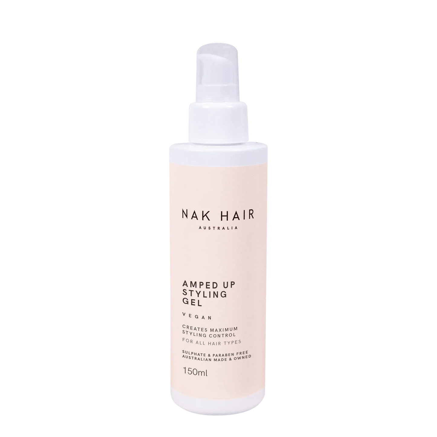 NAK Amped Up Styling Gel 150ml