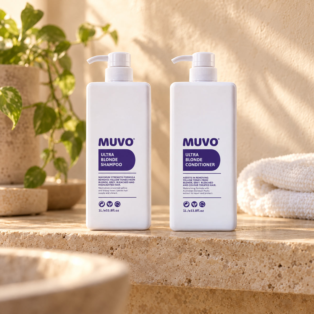 MUVO Ultra Blonde 1L Duo