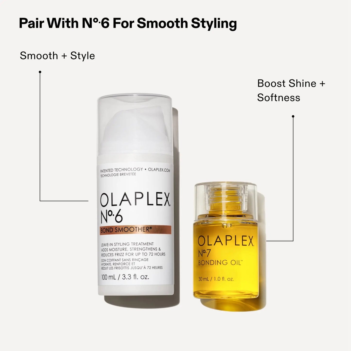 Olaplex No.6 Bond Smoother 100ml Duo Bundle