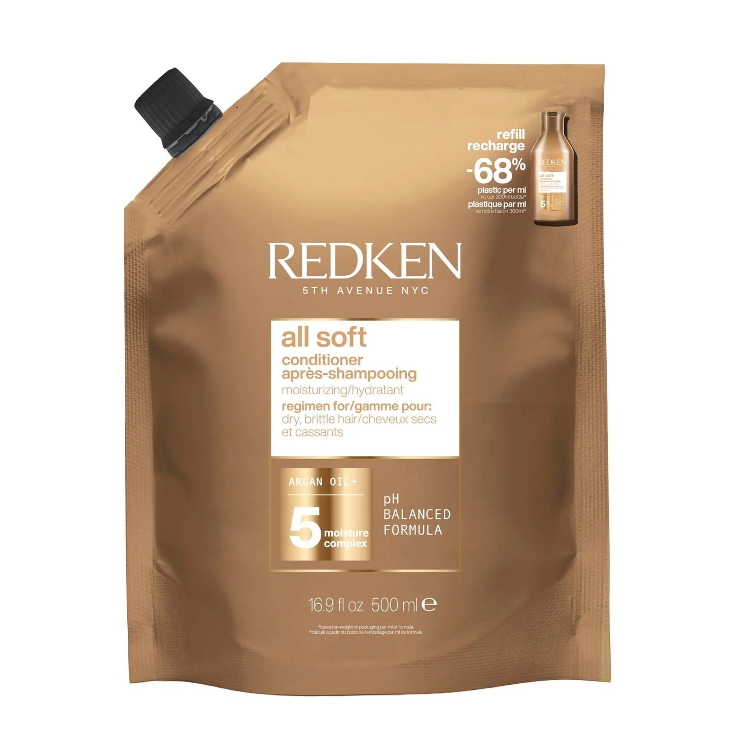 Redken All Soft Conditioner Refill 500ml