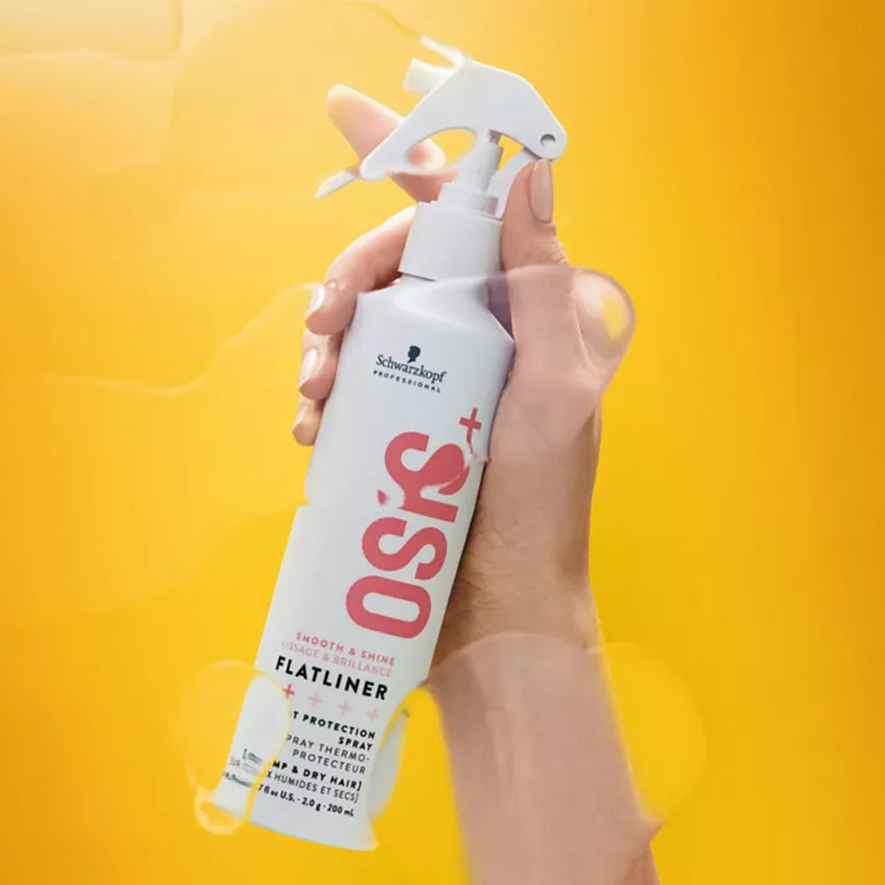Schwarzkopf OSiS+ Flatliner Heat Protection Spray 200ml - Image 2