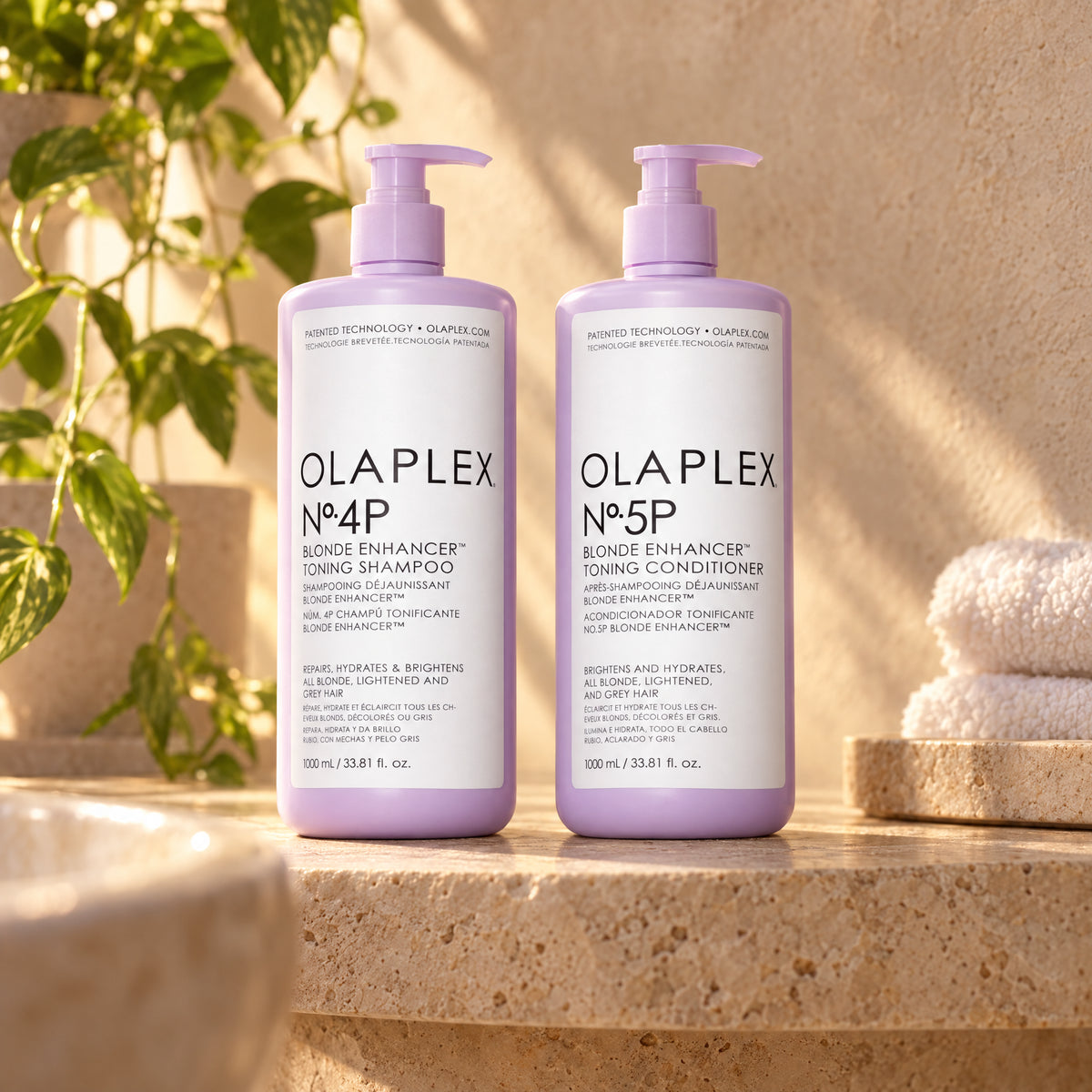 Olaplex Blonde Toning 1L Duo (No.4P + No.5P)