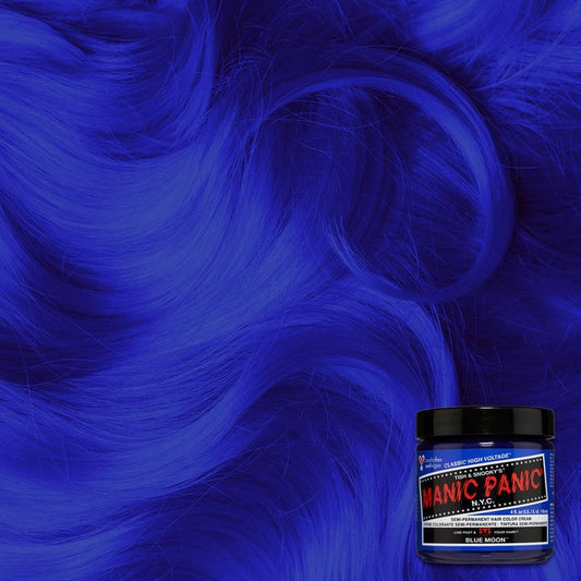 Manic Panic Blue Moon 118ml High Voltage Classic Cream Formula Hair Color — — Image 2