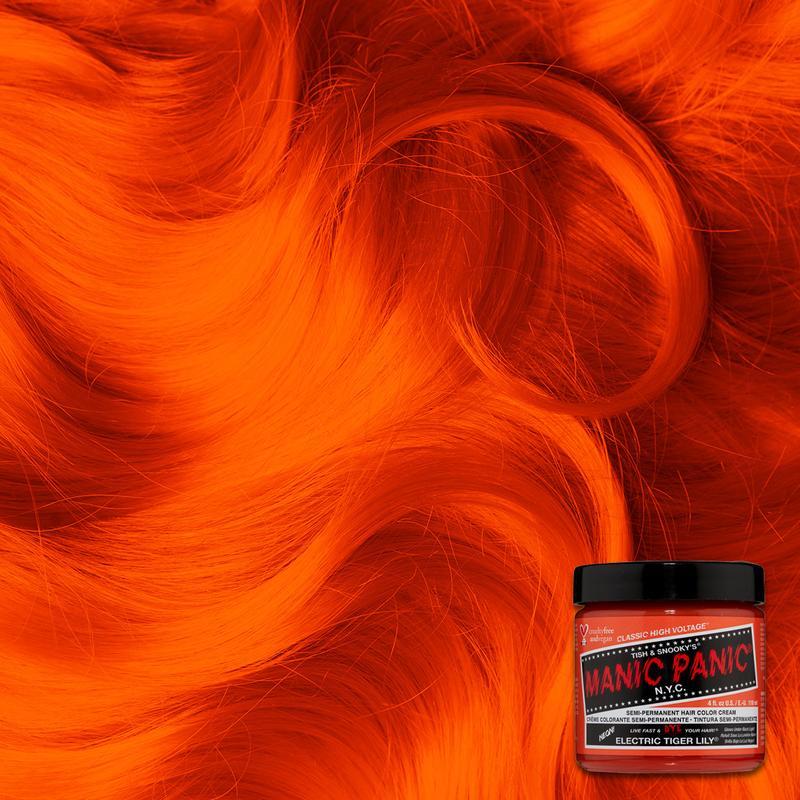 Electric Tiger Lily 118ml High Voltage® Classic Cream Formula Hair Color
