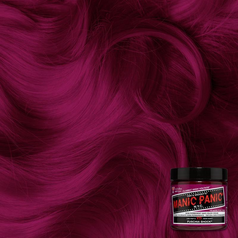 Fuschia Shock 118ml High Voltage® Classic Cream Formula Hair Color