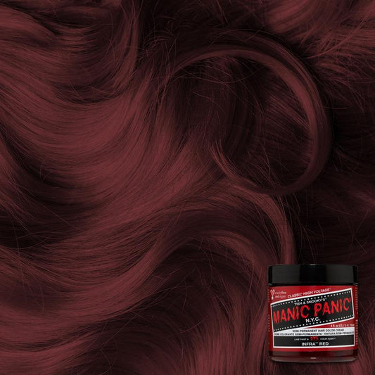 Manic Panic Infra Red 118ml High Voltage Classic Cream Formula Hair Color — — Image 2
