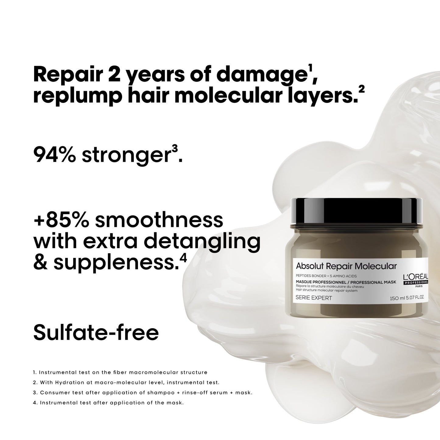 L'Oréal Professionnel Absolut Repair Molecular Rinse-Off Mask 150ml