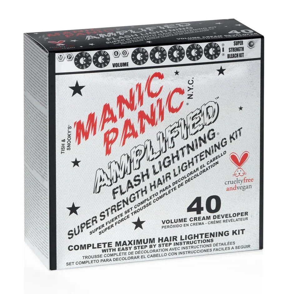 Amplified Hair Bleach Flash Lightning Kit (40 Volume)