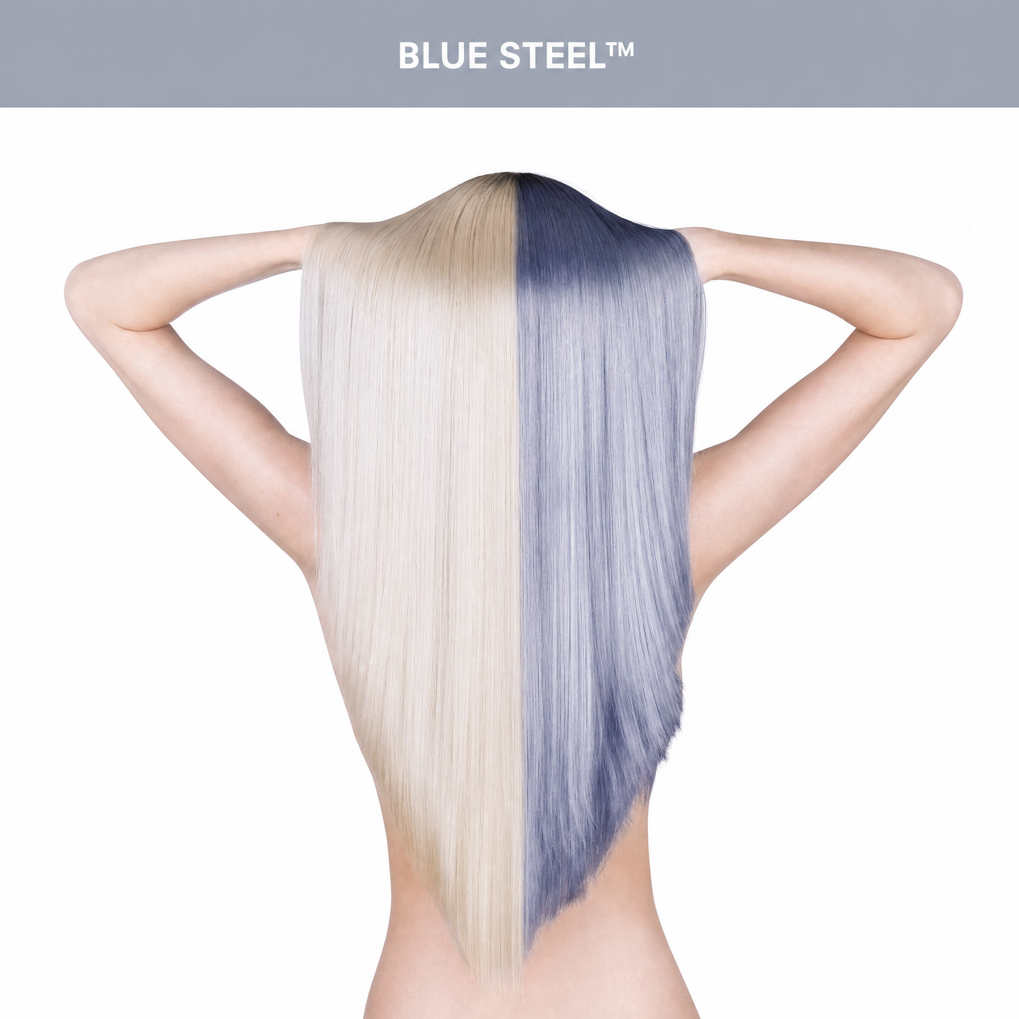 Manic Panic Blue Steel Amplified Bottle - Semi-Permanent Hair Dye - 118ml — — Image 4