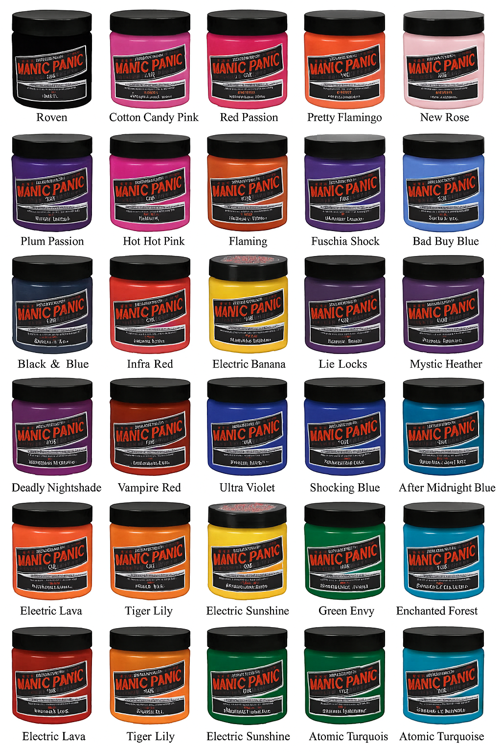 Manic Panic Colour Pack - 30V Bleach Kit + 2 Colours