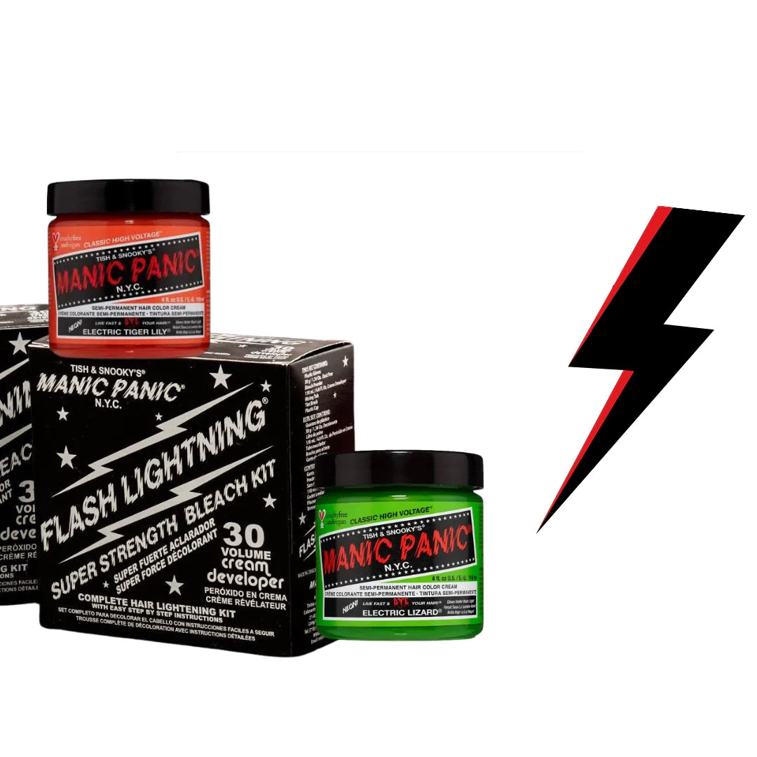 Manic Panic Colour Pack - 30V Bleach Kit + 2 Colours