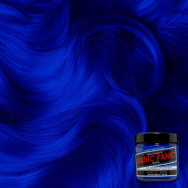 Rockabilly Blue 118ml High Voltage® Classic Cream Formula Hair Color