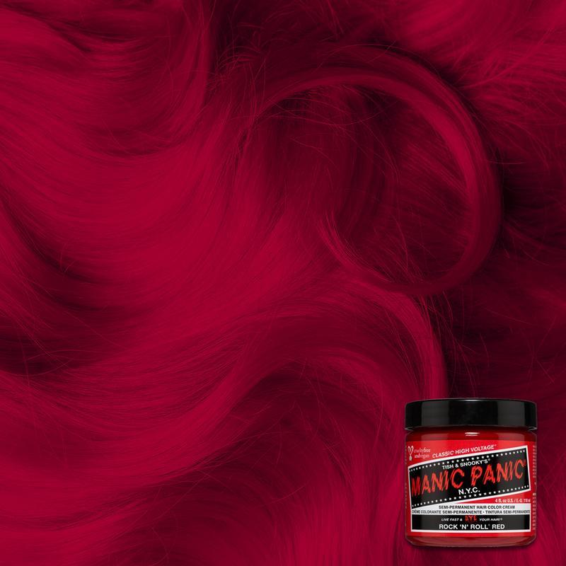 Rock’n’roll Red 118ml High Voltage® Classic Cream Formula Hair Color