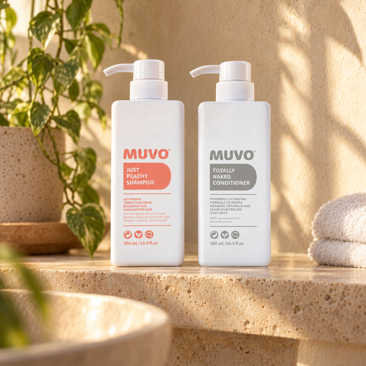 MUVO Colour Boost Duo (Just Peachy)