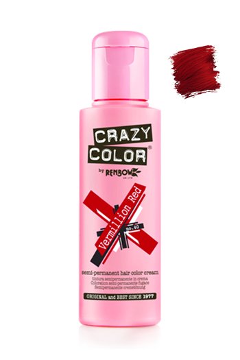 Crazy Colour Vermillion Red