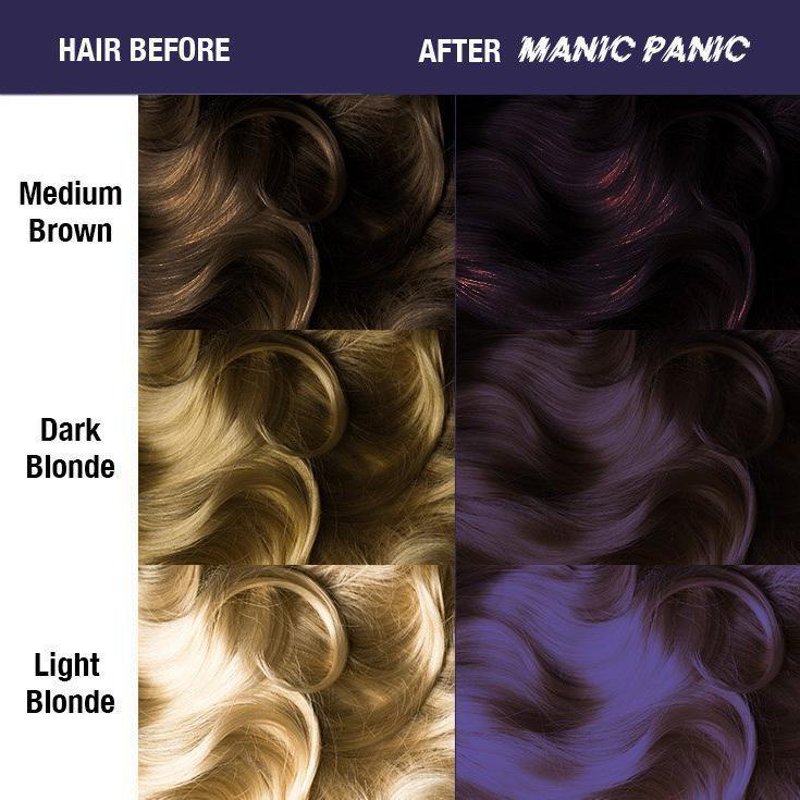 Manic Panic Violet Night 118ml High Voltage Classic Cream Formula Hair Color — — Image 3