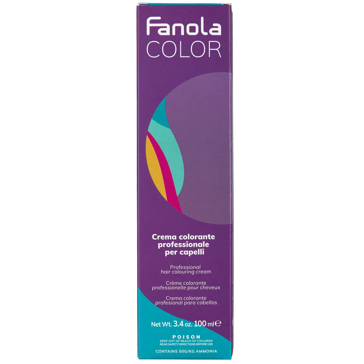Fanola Color Professional Colouring Cream 100ml – Shade 9.1 Very Light Ash Blonde