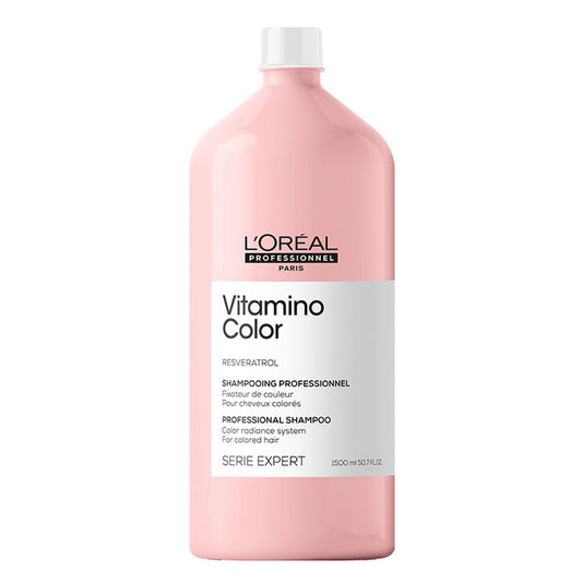 L’Oréal Professionnel Vitamino Color Shampoo 1500mL – Colour Protection for Salon Hair product image 1 - L'Oréal Professionnel salon hair care