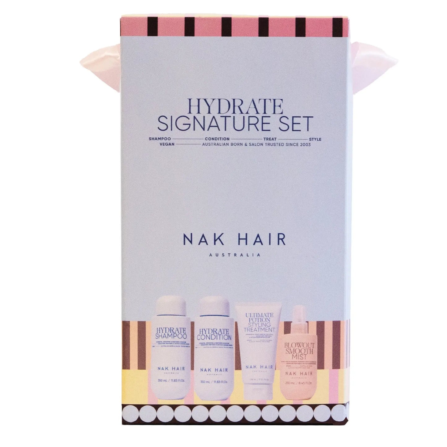 NAK Hair Holiday Hydrate Quad Pack VALUED at $147