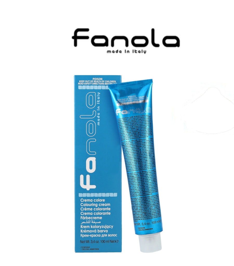 Fanola Color Professional Colouring Cream 100ml – Shade 7.04 Natural Med Copper Blonde