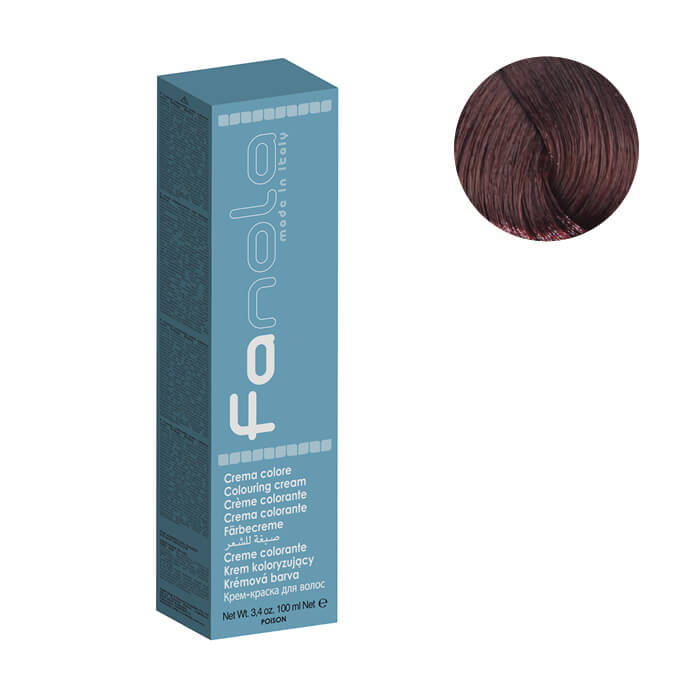 Fanola Color Professional Colouring Cream 100ml – Shade 6.5 Light Mahogany Blonde