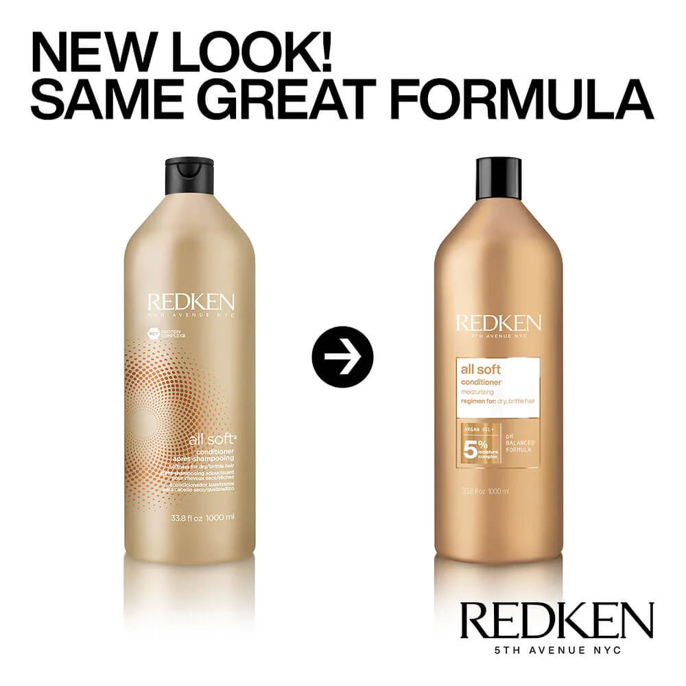Redken All Soft Conditioner 1000ml —  — Image 6