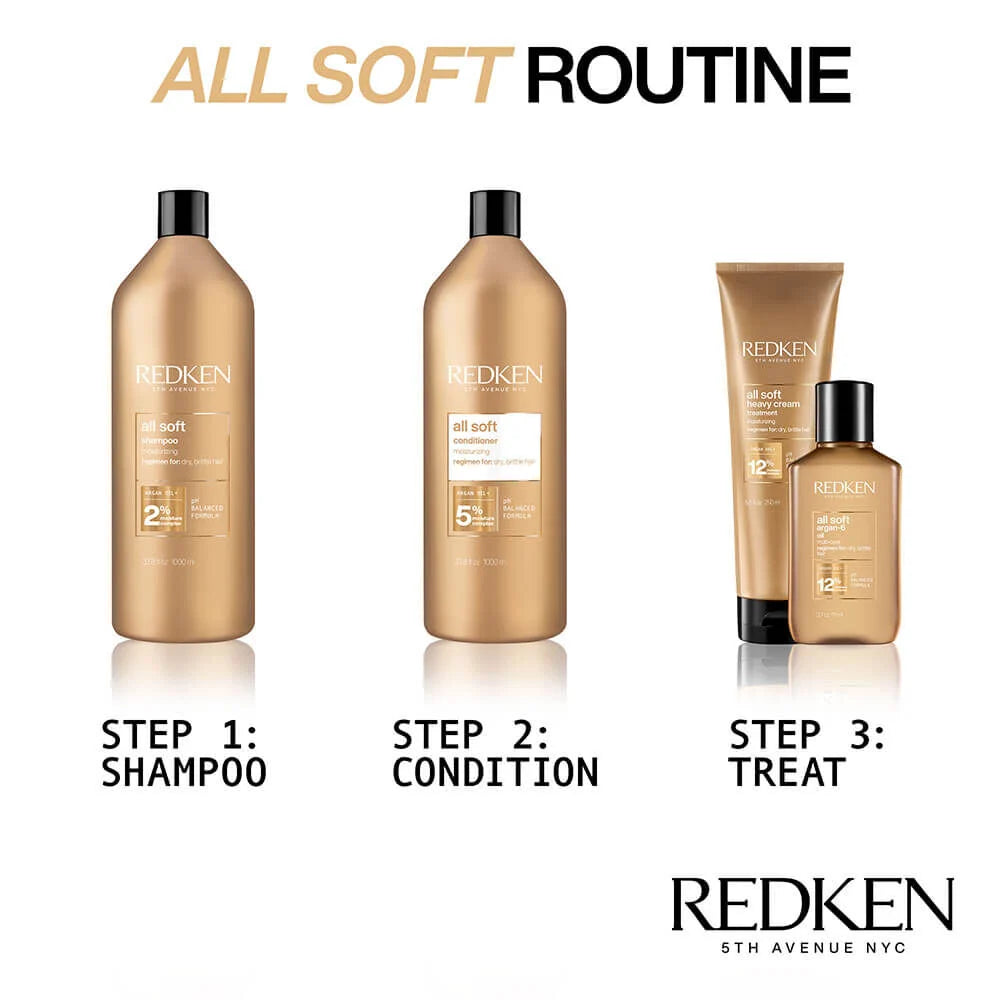 Redken All Soft Shampoo 1000ml —  — Image 5