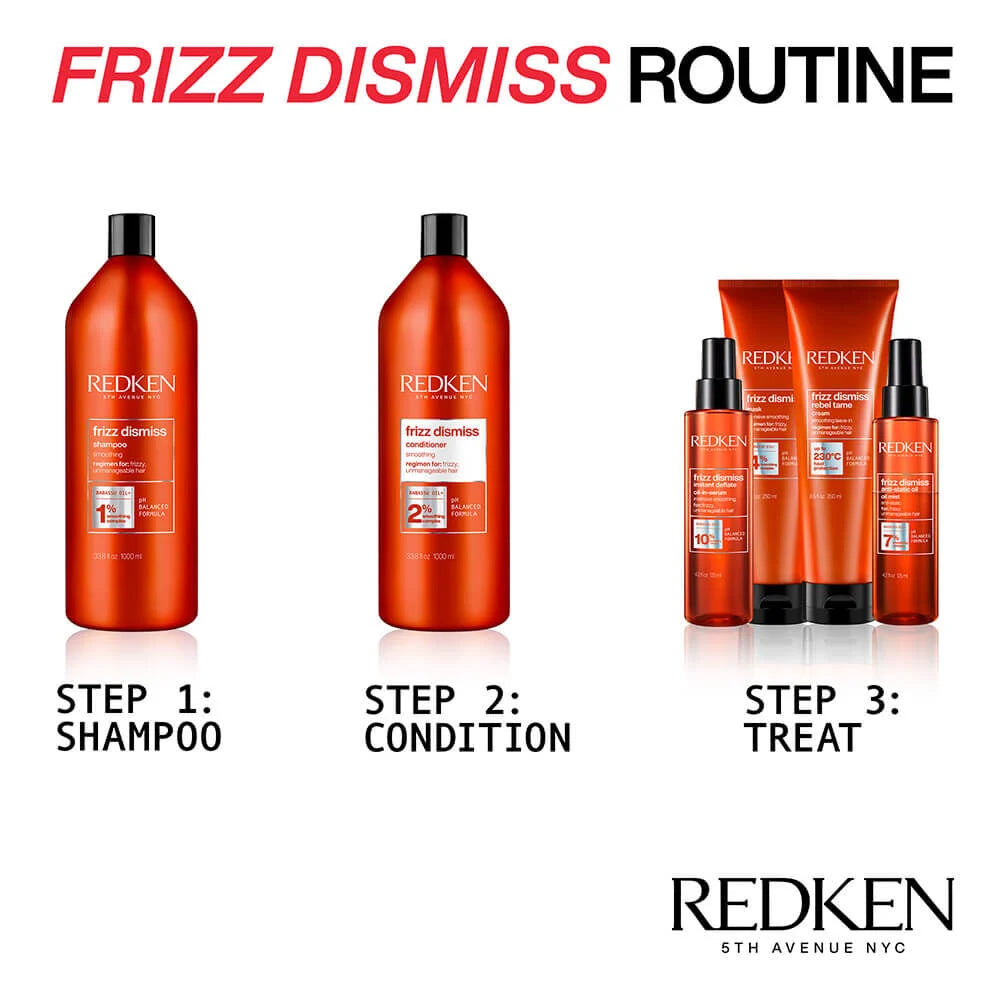Redken Frizz Dismiss Shampoo 1000ml —  — Image 3