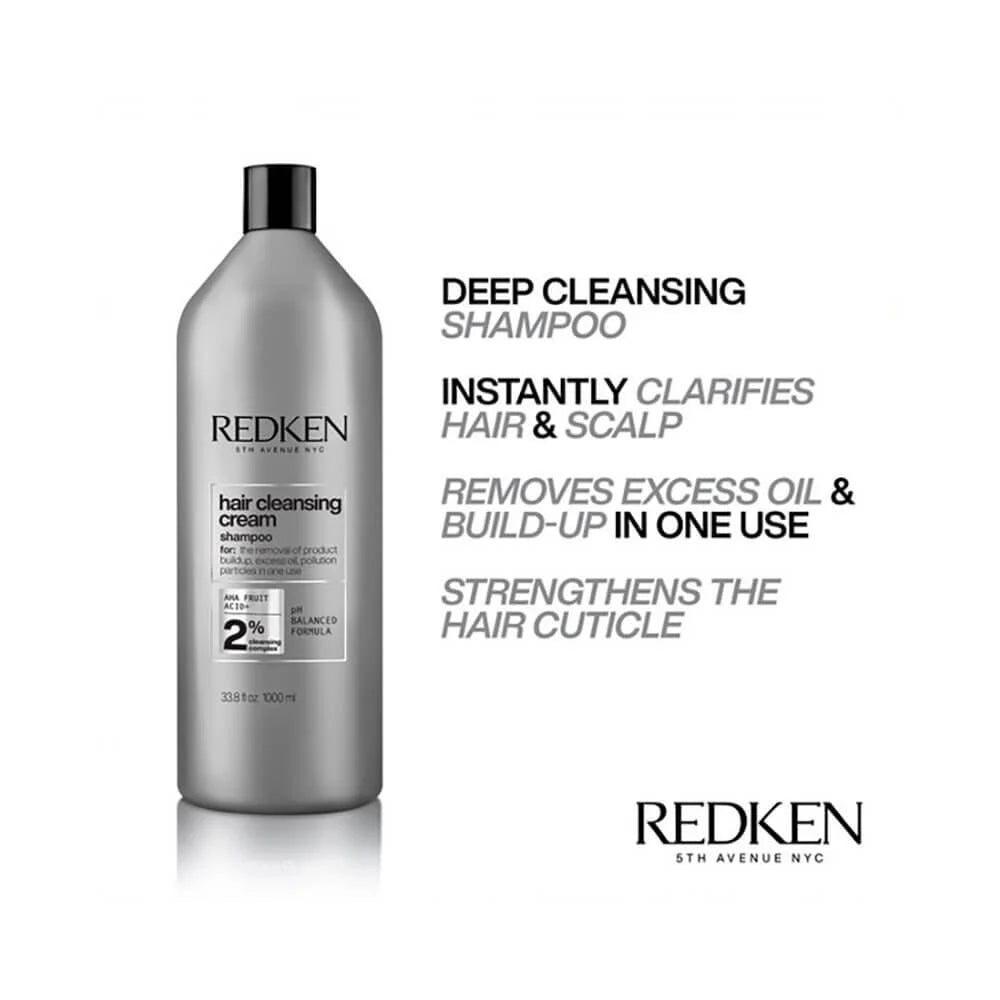 Redken Hair Cleansing Cream Shampoo 1000ml —  — Image 2
