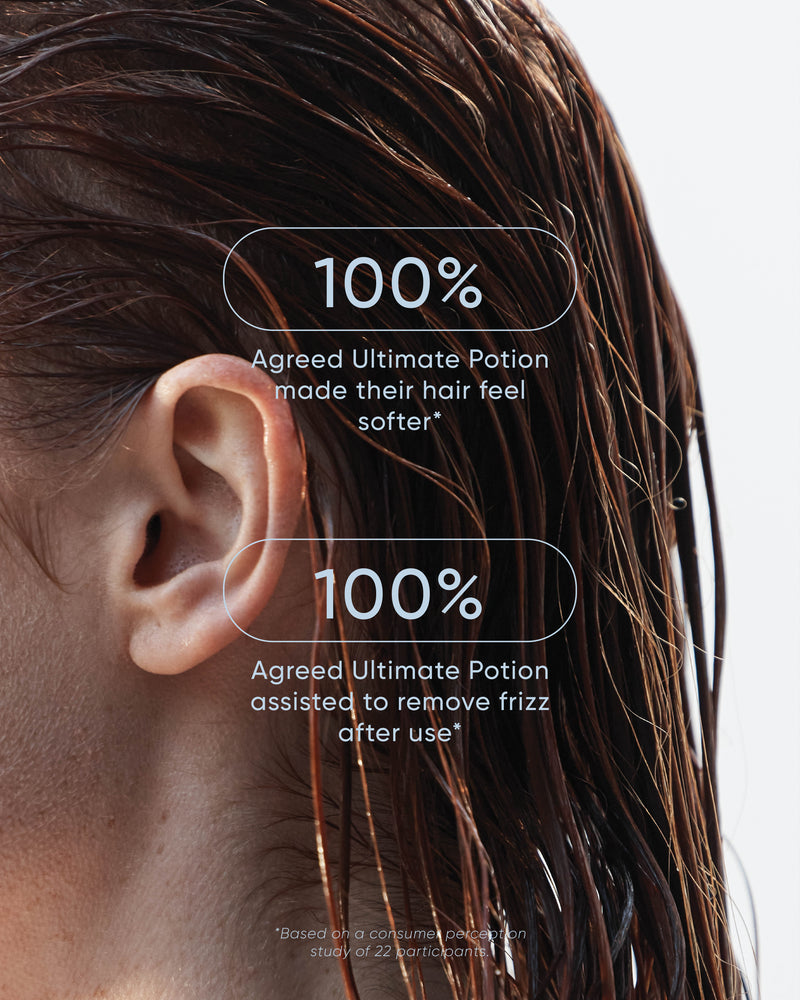 NAK Holiday Hydrate Trio with Gift | Hydrate Shampoo 350ml + Conditioner 350ml + Ultimate Potion 150ml | Moisturising Hair Care Set