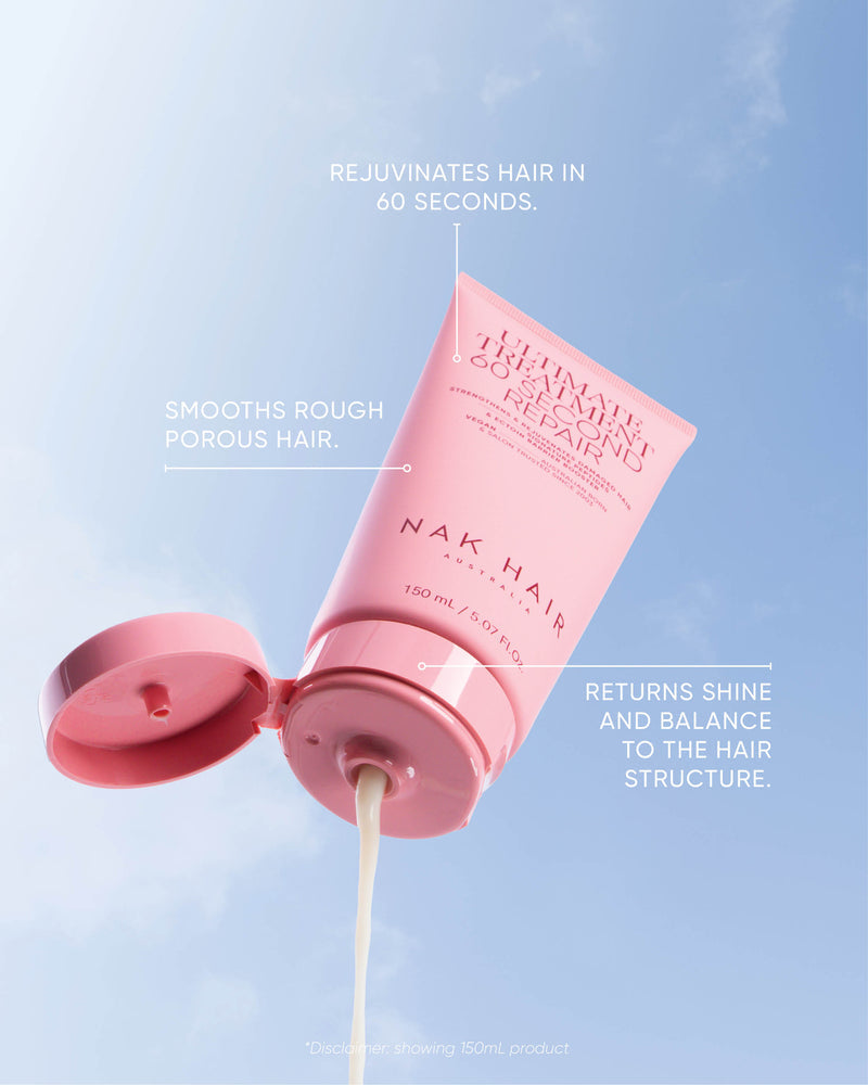NAK Ultimate Treatment - 60 Second Repair Deluxe Size - Limited Edition 200ML