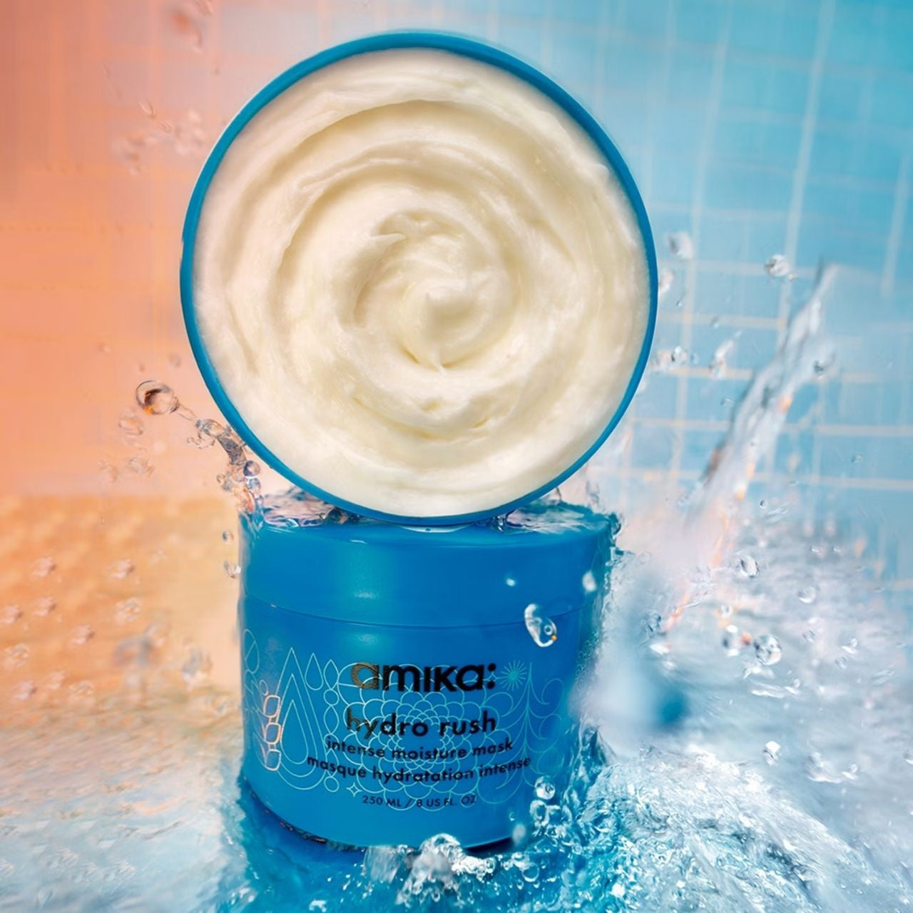 Amika Hydro Rush Intense Moisture Mask 250ml - Image 5