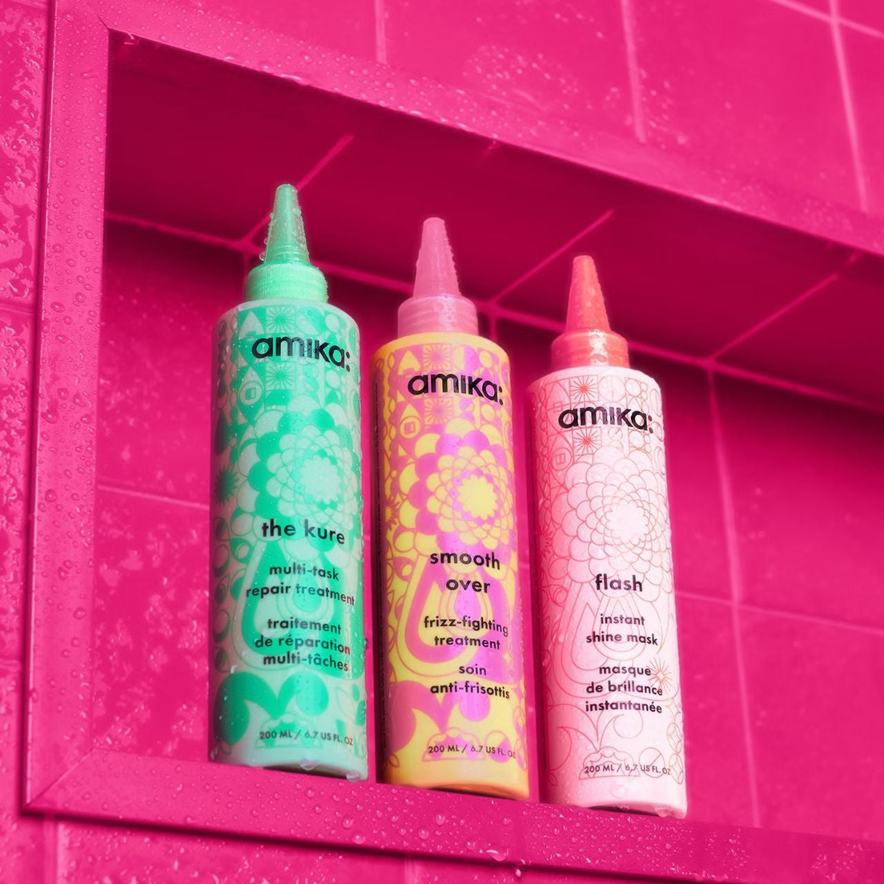 Amika Smooth Over Frizz-Fighting Treatment 200ml - Image 6