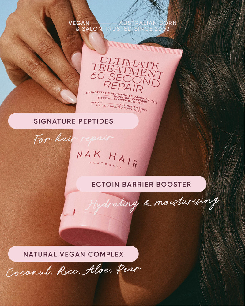 NAK Ultimate Treatment - 60 Second Repair Deluxe Size - Limited Edition 200ML