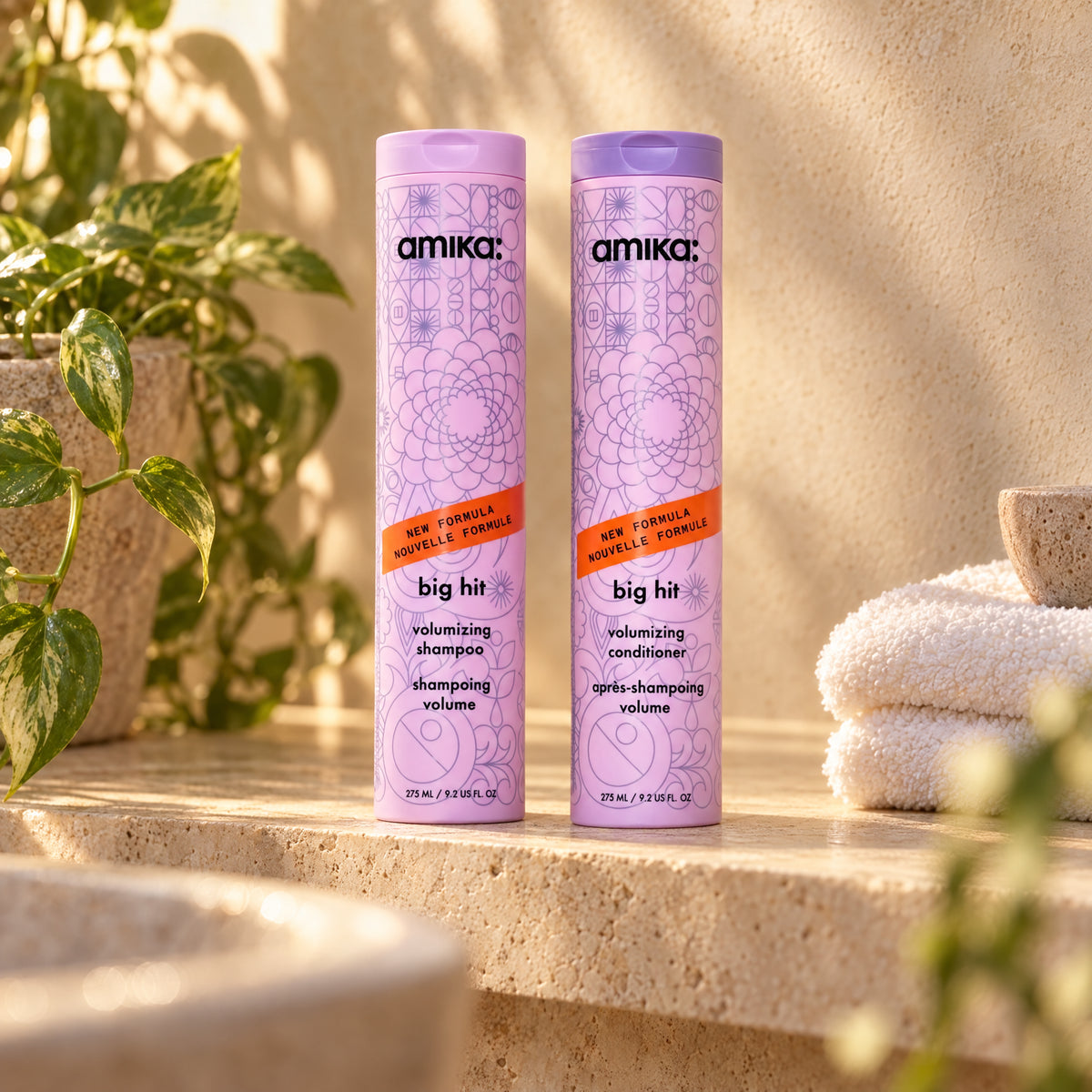 Amika Big Hit Volumizing Duo 275ml