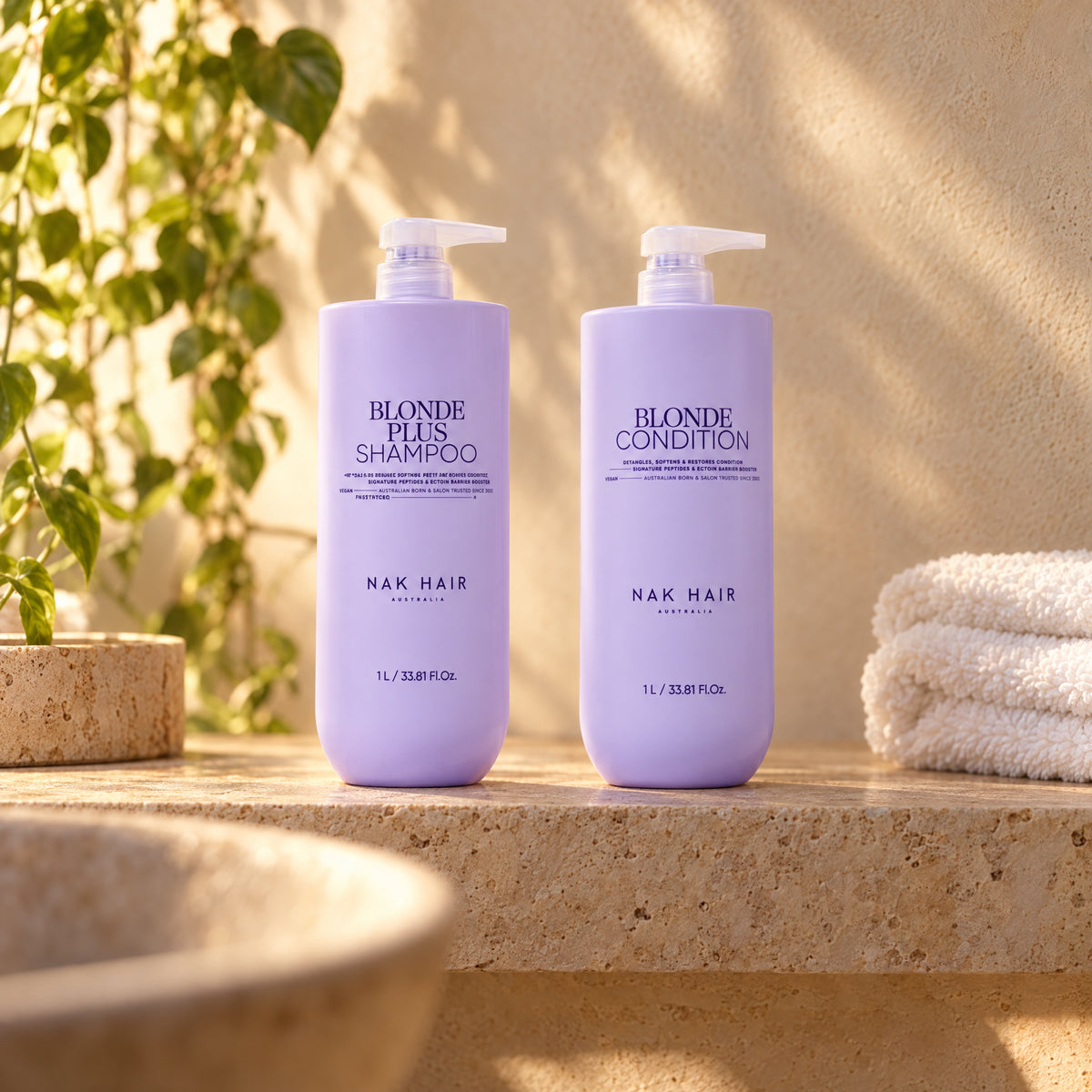NAK Blonde Plus Toning Duo 1L