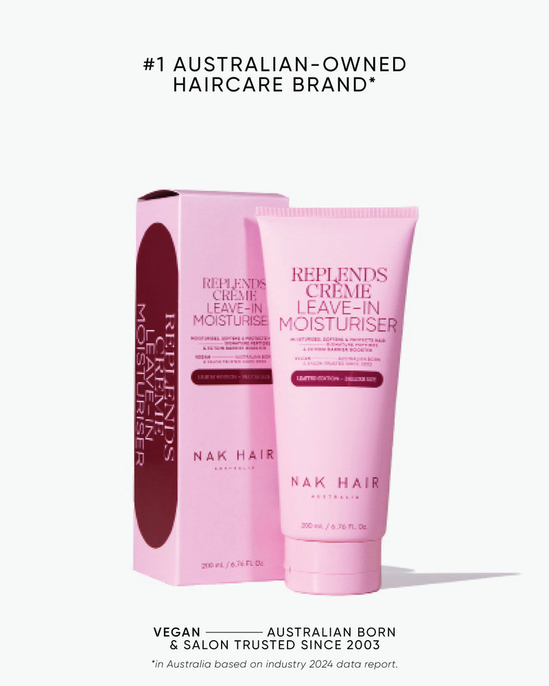 NAK Replends Crème Leave-In Moisturiser Deluxe Size- Limited Edition 200ML