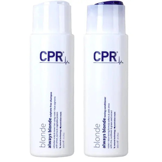 CPR Hair Blonde Always Shampoo and Conditioner 300ml Bundle