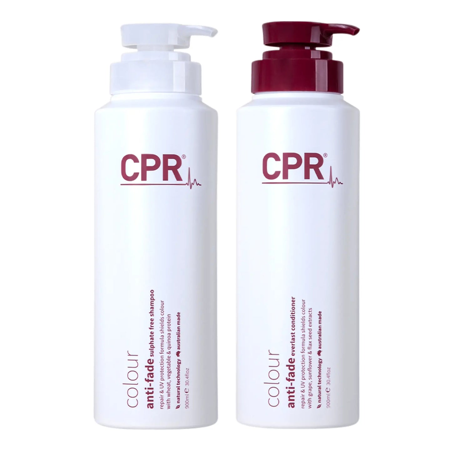 CPR Hair Colour Anti-fade Shampoo and Conditioner 900ml Duo Bundle